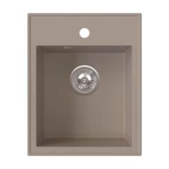 Ferro Stampo fregadero de granito 50x40 cm beige DRGS1/50/40SA