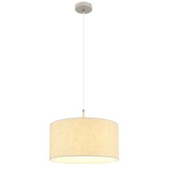 Globo Lighting Deleon lámpara colgante 1x60 W arena-crema 15968H