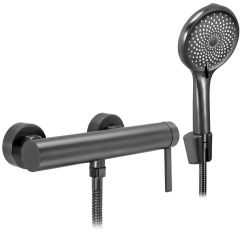 Rea Rivo grifo para ducha a pared grafito REA-B9329