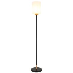 Globo Lighting Rowena lámpara de pie 1x60 W blanco-negro 15977S