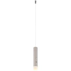 Globo Lighting Pelo lámpara colgante 1x2 W transparente-arena 16060S