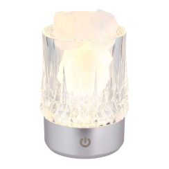 Globo Lighting Lizzy lámpara de sobremesa 1x1 W transparente-plata 21044S