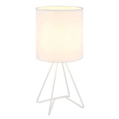 Globo Lighting Tamian lámpara de sobremesa 1x40 W blanco 21734W