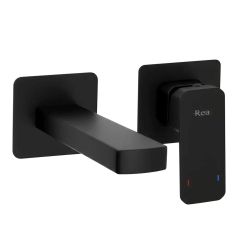 Rea Arlo grifo para lavabo empotrado negro REA-B5609