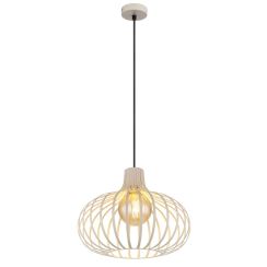 Globo Lighting Mateo lámpara colgante 1x60 W crema 33370119