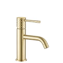 Rea Lungo grifo para lavabo de pie oro REA-B9843