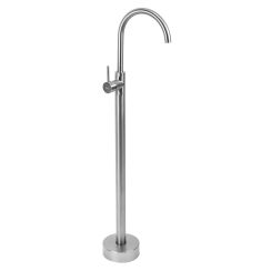Rea Lungo grifo para lavabo en el suelo acero REA-B4305