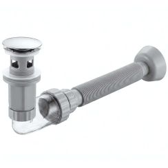 Rea Flow sifón de lavabo cromo REA-A9490
