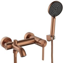 Rea Foster grifo de bañera y ducha a pared cobre REA-B6355