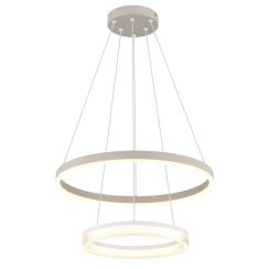Globo Lighting Zara lámpara colgante 1x30 W blanco-arena 48046H1