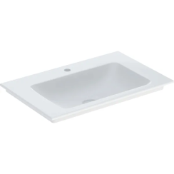 Geberit One lavabo 74x48 cm rectangular para mueble blanco brillante 505.010.01.2