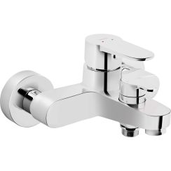 Ferro Nostris grifo de bañera y ducha a pared cromo BNS1