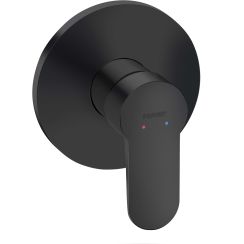 Ferro Nostris grifo para ducha empotrado negro BNS7PABL