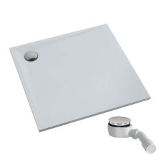 Schedpol Etrusco White Mat plato de ducha cuadrado 90x90 cm blanco 3.461/B/MG