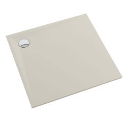 Schedpol Etrusco Cashmere Mat plato de ducha rectangular 80x80 cm beige 3.460/PK/MG
