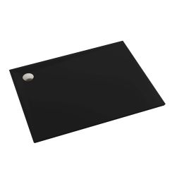 Schedpol Etrusco Black Mat plato de ducha rectangular 110x80 cm negro 3.473/C/MG
