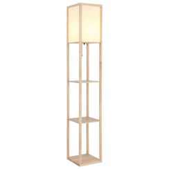 Globo Lighting Tabitha lámpara de pie 1x60 W blanco-marrón 58611