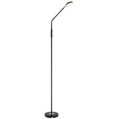 Globo Lighting Silvio lámpara de pie 1x6.5 W negro 58504SS