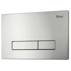 Rea HD botón de descarga para WC satinado REA-E0635