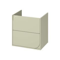 Cersanit Crea II armario 59.4x44.7x62.1 cm suspendido, para lavabo verde S1058-030