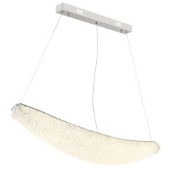 Globo Lighting Kristalla lámpara colgante inteligente 1x40 W cromo-transparente 68524-40