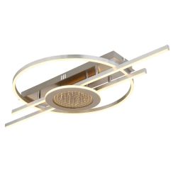 Globo Lighting Donte lámpara de techo 4x40 W plata 68267-40