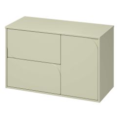 Cersanit Crea II armario 100x45x61.8 cm suspendido, para lavabo verde S1062–006
