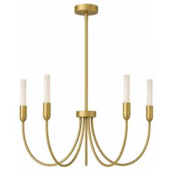 Argon Augustine lámpara colgante 5x6 W blanco-latón 2200