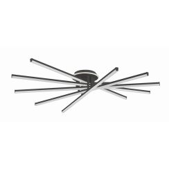 Zuma Line Lunara lámpara de techo 5x110 W negro MS203650