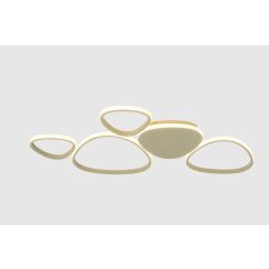 Zuma Line Huron lámpara de techo 5x48 W beige 2023519C5A-BE