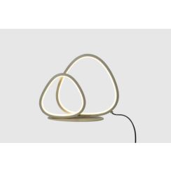Zuma Line Huron lámpara de sobremesa 2x14 W beige 250015T2-BE