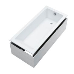 Schedline Fair Set bañera rectangular 150x75 cm blanco 3WSP.FS1P-15075
