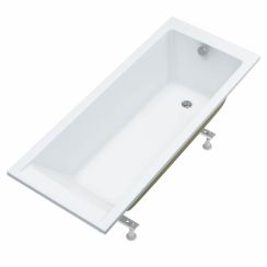 Schedline Milos White Mat bañera rectangular 170x75 cm blanco 3WSP.M1P-17075/B/MG