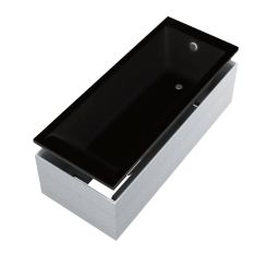 Schedline Maio Black Mat SET recogedor con escobilla 150x70 cm negro 3WST.MS2P-15070/C/MG