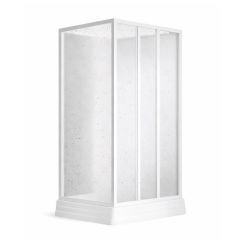 Ravak Supernova cabina con plato de ducha 90x90 cm cuadrada blanco brillo/poliestireno 8367711211