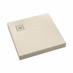 Schedline NonLimits Cashmere Stone plato de ducha cuadrado 90x90 cm beige 3ST.N1K-9090/PK/ST-M1/PK/ST