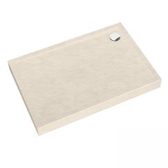 Schedline Sharper Cashmere Stone plato de ducha rectangular 100x90 cm beige 3S.S1P-90100/PK/ST