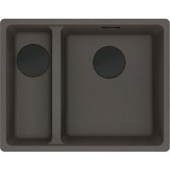 Franke Maris fregadero de granito 55.3x43.3 cm gris/grafito/ónix 125.0737.992