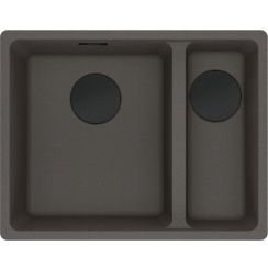 Franke Maris fregadero de granito 55.3x43.3 cm gris/grafito/ónix 125.0737.993