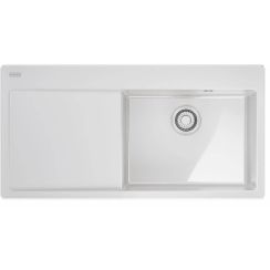 Franke Maris fregadero de granito 100x51 cm blanco 124.0749.510
