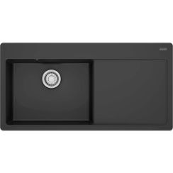 Franke Maris fregadero de granito 100x51 cm negro 124.0749.511