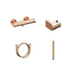 Ravak Espirit grifo para ducha a pared oro X07S132