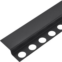 Balneo perfil con pendiente 130 cm negro D0101020310-1