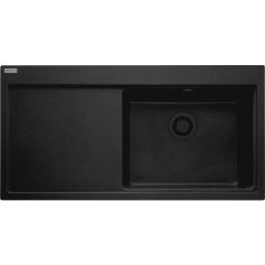 Franke Mythos fregadero de granito 100x51.1 cm gris/grafito/ónix 114.0743.109