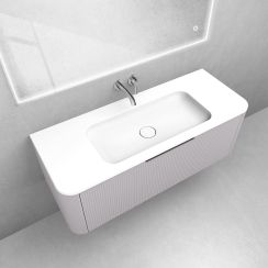 Conjunto armario Oltens Hamnes 60025900, lavabo Oltens Hamnes 40215900