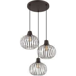Globo Lighting Mateo lámpara colgante 3x40 W negro 33379311