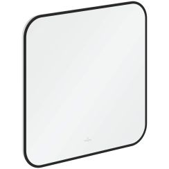 Villeroy & Boch espejo 60x60 cm cuadrada con iluminación negro A4906000