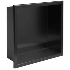 Rea estante empotrado 30 cm negro REA-05603