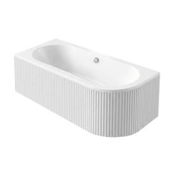 Rea Orion bañera de esquina 149.5x75 cm blanco REA-W0071