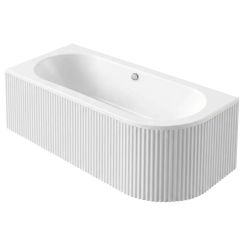 Rea Orion bañera de esquina 169.5x75 cm blanco REA-W0073